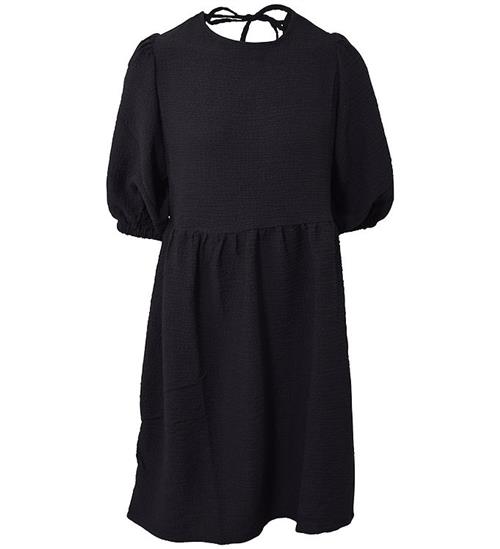Se Hound Kjole - Crepe Puff- Sort ved KidsWorld