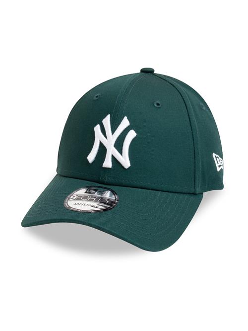 NEW ERA Hætte '9FORTY'  mørkegrøn / hvid