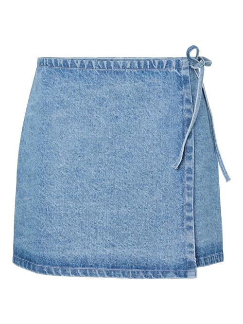 PIECES Nederdel 'PCFlora'  blue denim