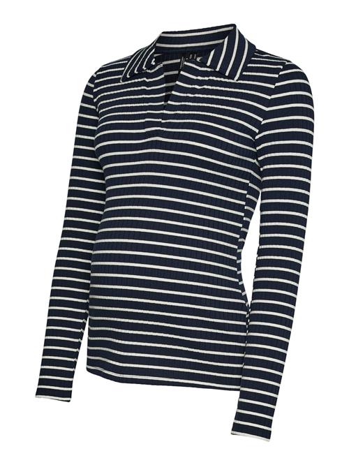 Vero Moda Maternity Shirts 'VMMSea'  mørkeblå / hvid
