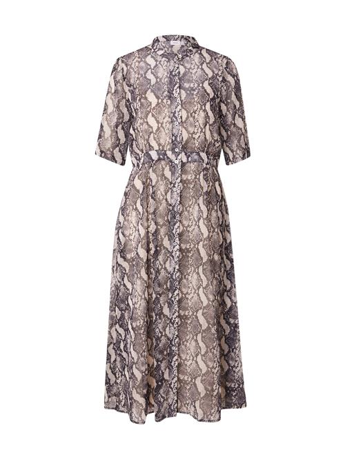 NÜMPH Blusekjole 'KYNDALL'  beige / sort