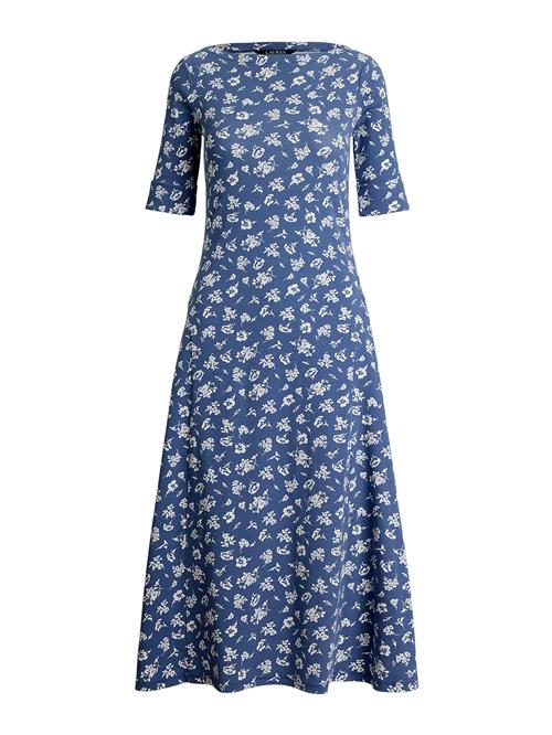 Lauren Ralph Lauren Kjole  safir / hvid