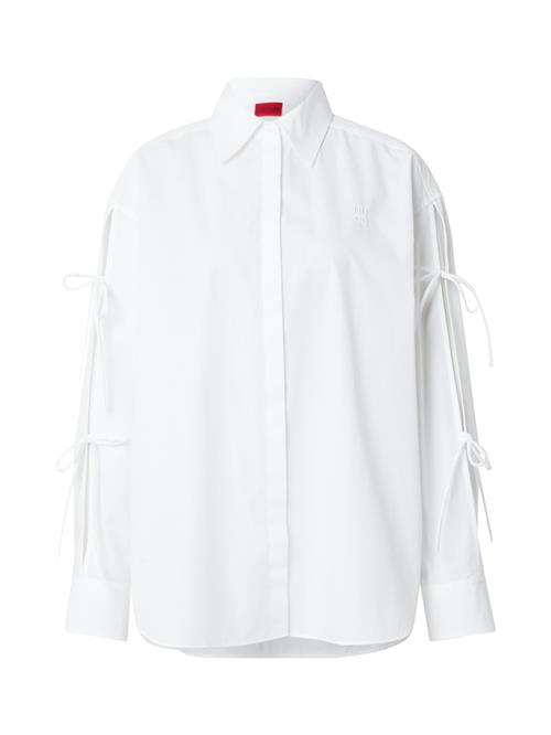 HUGO Bluse 'Evangelina'  hvid