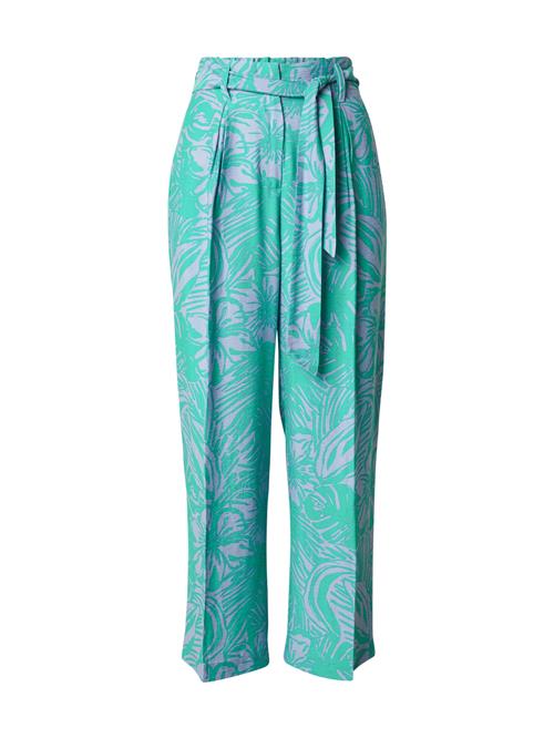 LIEBLINGSSTÜCK Bukser med lægfolder  turkis / blue denim