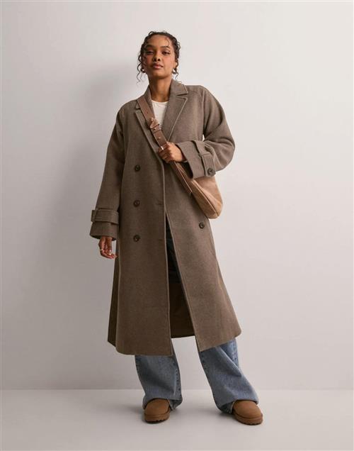 OBJECT - Brun - Objkeily L/S Coat Noos