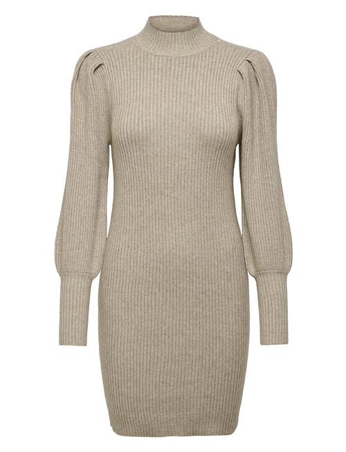 Onlkatia L/S Dress Knt ONLY Beige