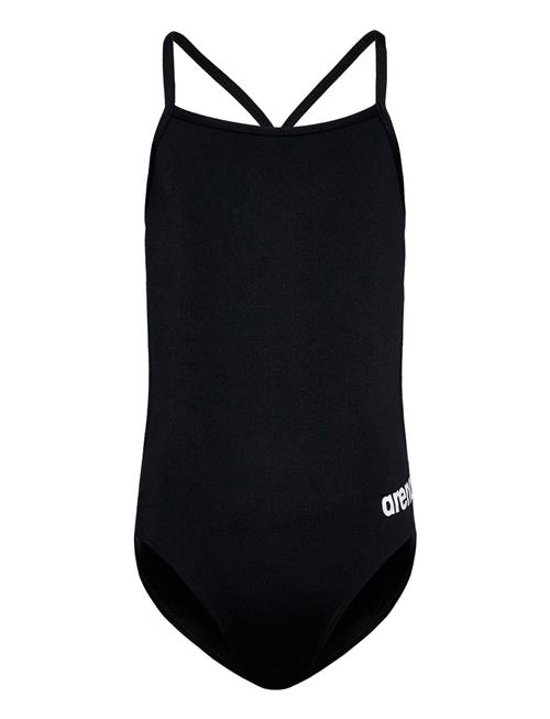 Girl's Team Swimsuit Challenge Solid Blue Cosmo Arena Black