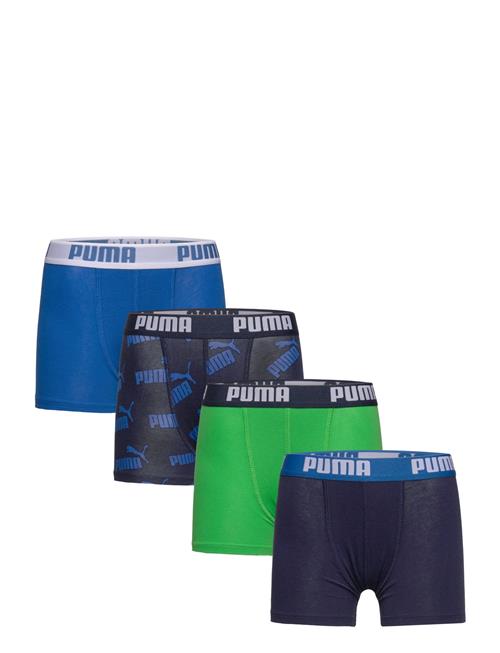 Puma Boys Basic Boxer Aop 4P Ecom PUMA Patterned