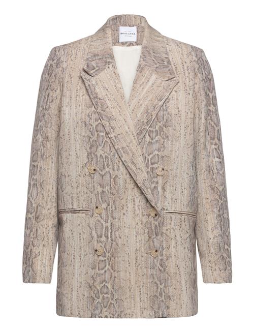 Jacket Kiss Python ROSEANNA Beige