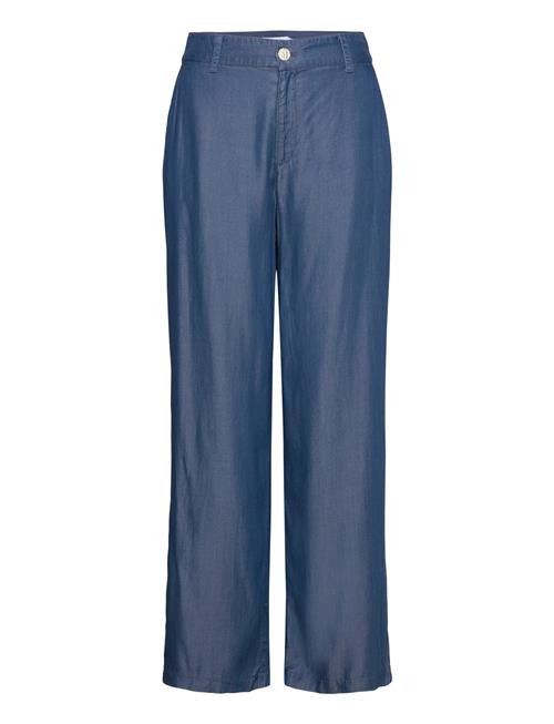 Viurla Hw Wide Pant Dbd/R Vila Blue