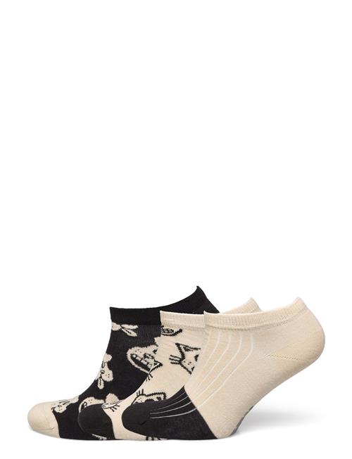 3-Pack Pets Low Socks Happy Socks Black