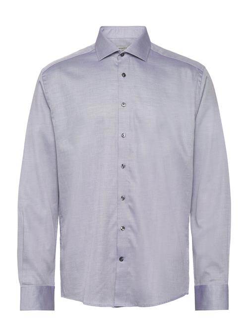Se Bs Ingram Slim Fit Shirt Bruun & Stengade Blue ved Booztlet