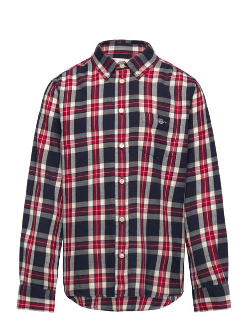 Checked Flannel Bd Shirt GANT Navy