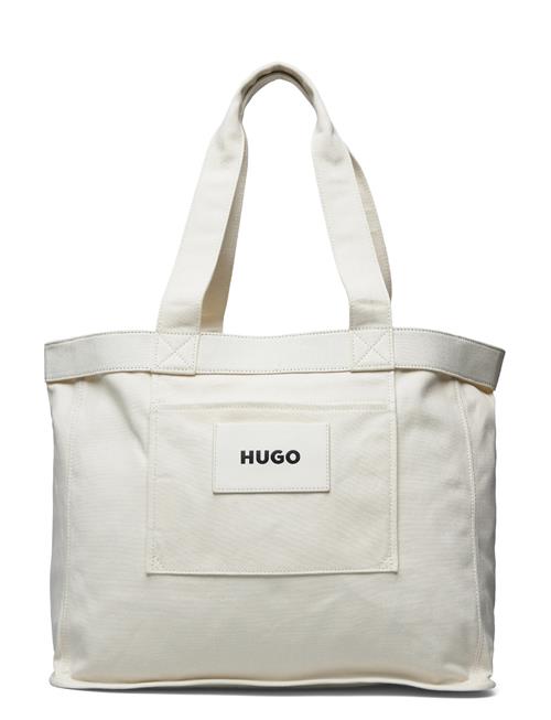 Becky Tote-Canvas HUGO White