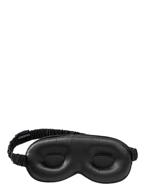 Mulberry Silk Contour Sleep Mask Black Lenoites Black