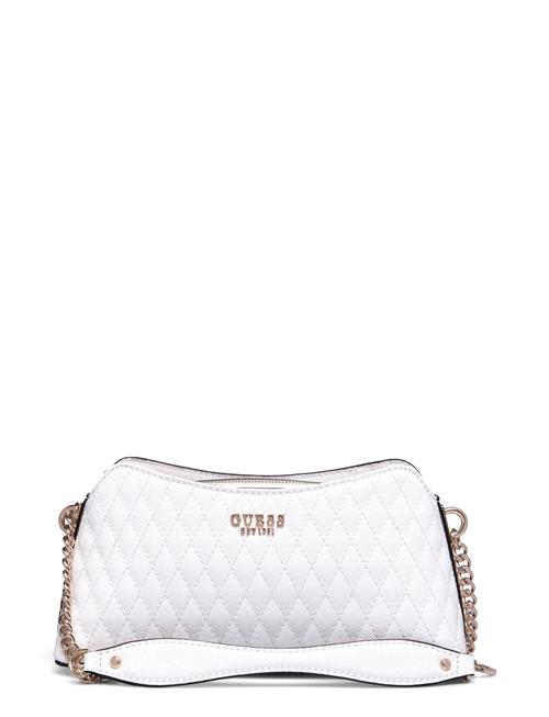 Betula Top Zip Shoulder Bag GUESS White