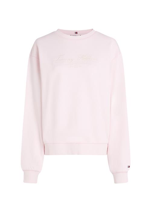 Reg Script Sweatshirt Tommy Hilfiger Pink