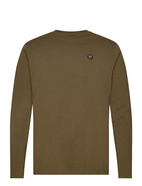 Badge Long Sleeve - Gots/Vegan Knowledge Cotton Apparel Khaki