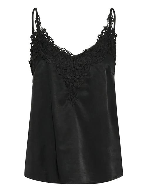 Cranna Top Cream Black
