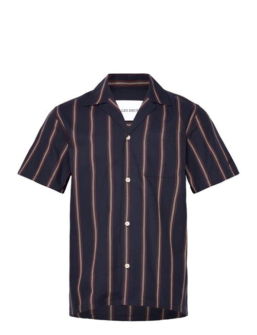 Lawson Stripe Ss Shirt Les Deux Navy