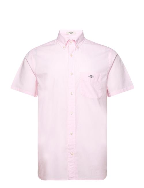 Reg Classic Poplin Ss Shirt GANT Patterned