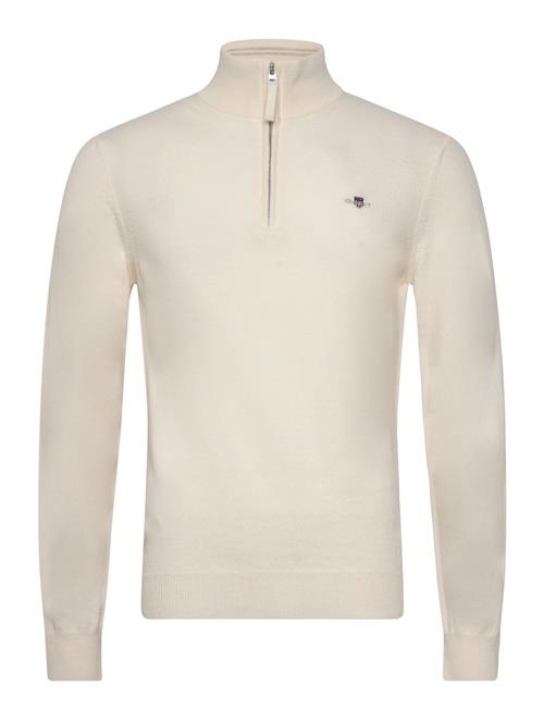 Superfine Lambswool Half Zip GANT Cream