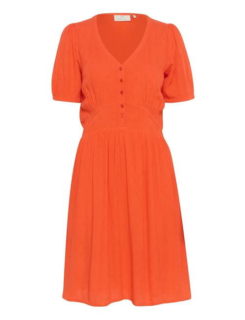 Karonna Dress Kaffe Orange