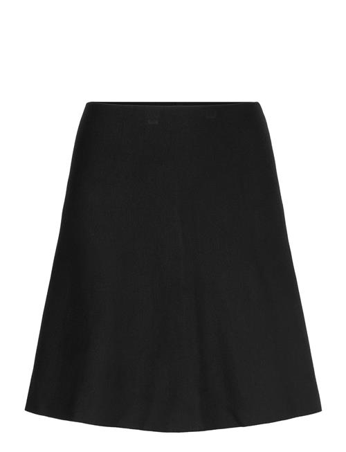 Srhenrietta Short Skirt Knit Soft Rebels Black