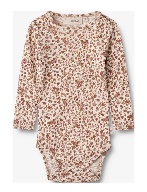 Wool Body L/S Lucca Wheat Patterned