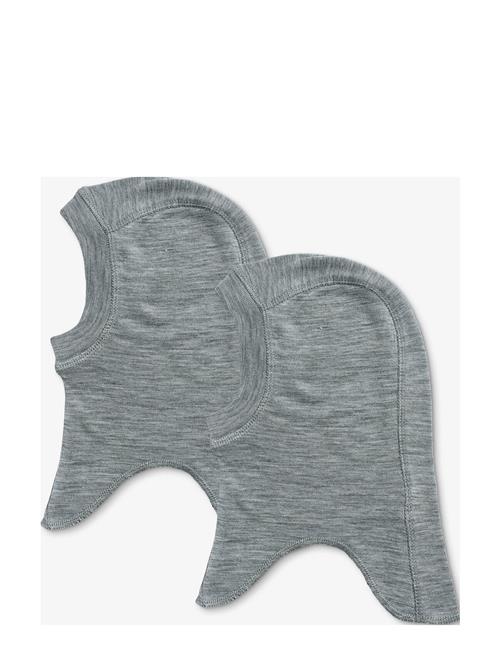2 Wool Balaclava Felix Wheat Grey