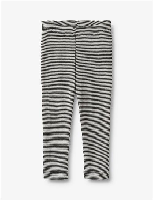 Wool Leggings Agi Wheat Navy