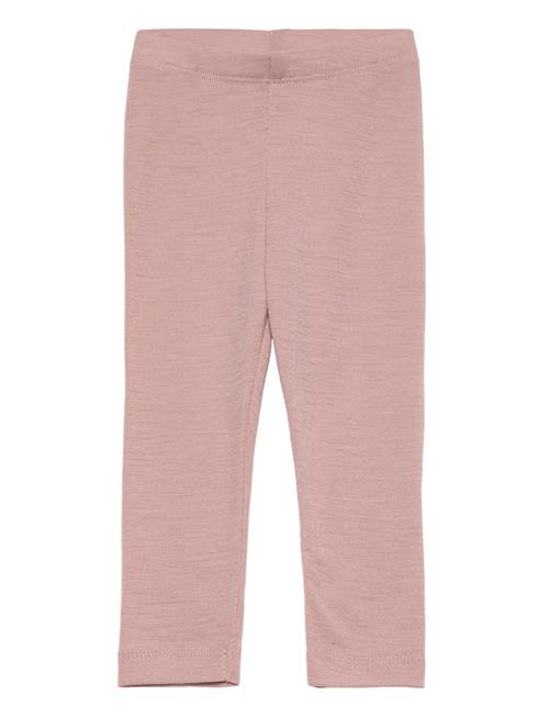 Wool Leggings Agi Wheat Pink