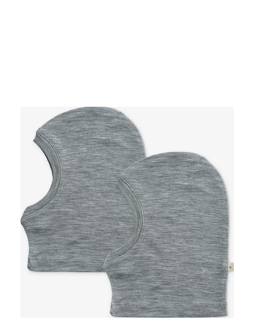 2 Wool Balaclava Kim Wheat Grey