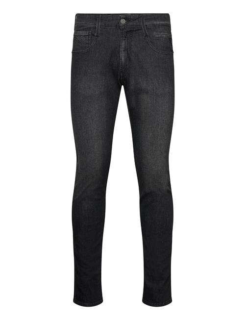 Anbass Trousers Slim 99 Denim Replay Black