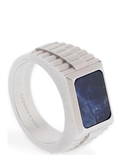 Hudson Ring Steel & Barnett Silver