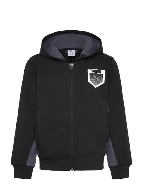 Active Sports Graphic Hoodie Full-Zip Tr B PUMA Black