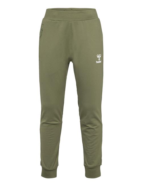 Hmlon Adjust Waist Pants Hummel Green