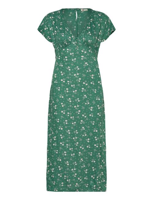 Se Bright Skies Midi Drs Billabong Green ved Booztlet
