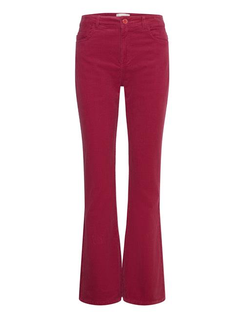 Eva Flare Trousers Fabienne Chapot Red