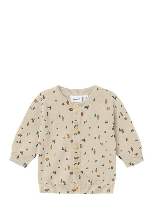 Nbm Mo Ls Knit Card Name It Beige