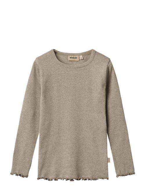 T-Shirt L/S Ida Wheat Grey