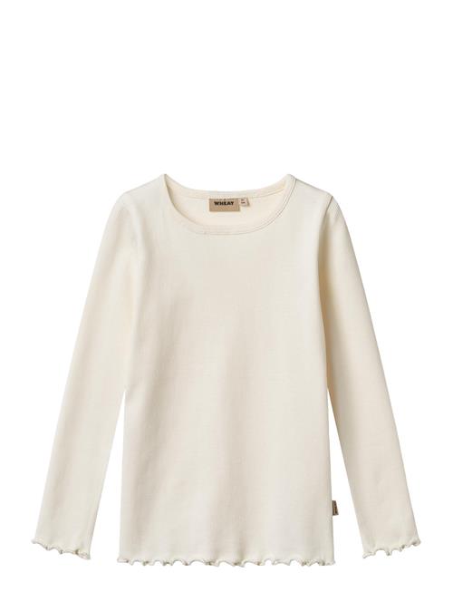T-Shirt L/S Ida Wheat Cream