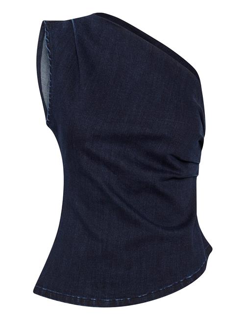 Ayomw 158 Off Shoulder Top My Essential Wardrobe Navy