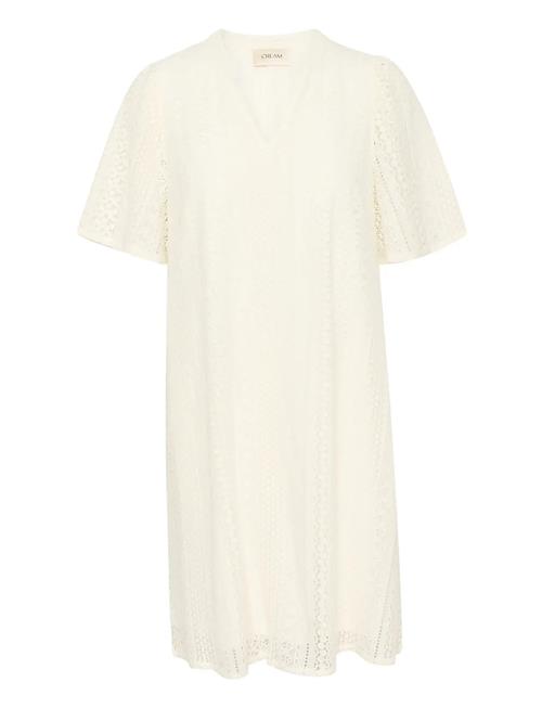 Crrubby Lace Dress Cream Cream