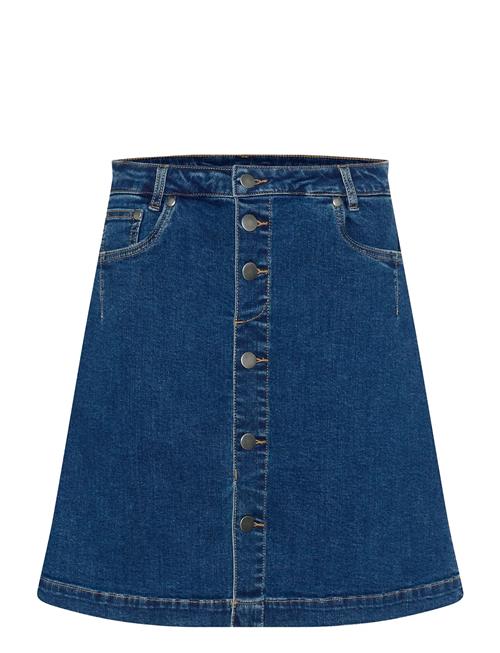 Se Culea Ami Short Skirt Culture Blue ved Booztlet