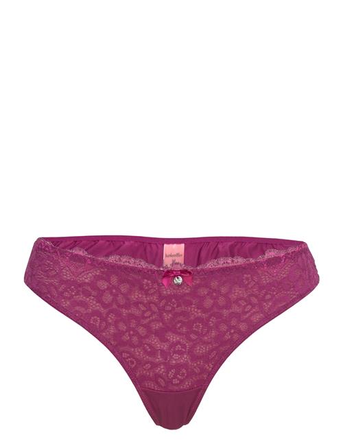 Se Marine Thong Hunkemöller Burgundy ved Booztlet