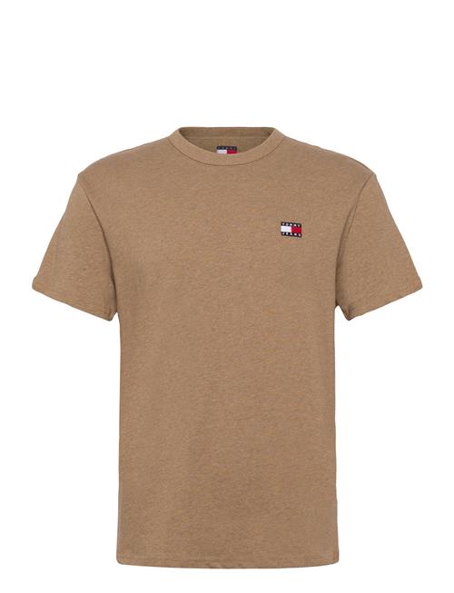 Tjm Reg Badge Tee Ext Tommy Jeans Beige
