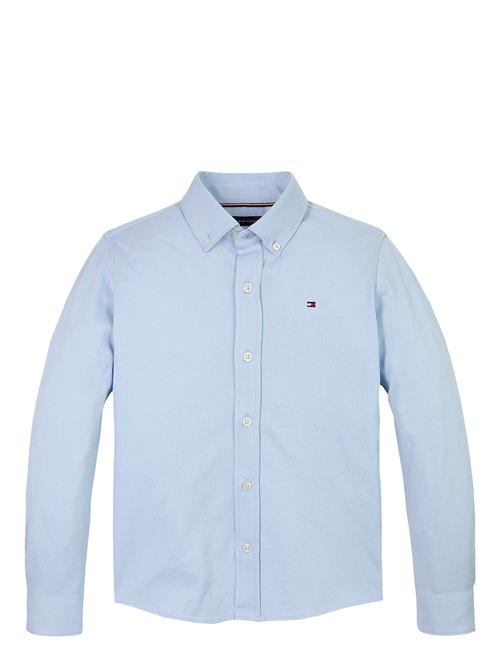 Pique Regular Shirt Ls Tommy Hilfiger Blue