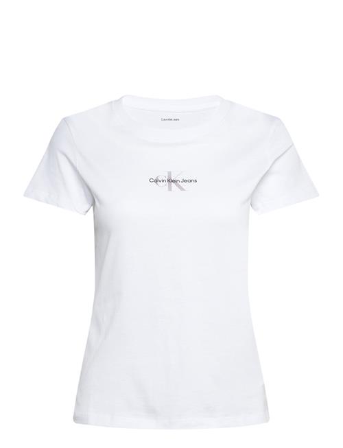 Gradient Monologo Slim Tee Calvin Klein Jeans White
