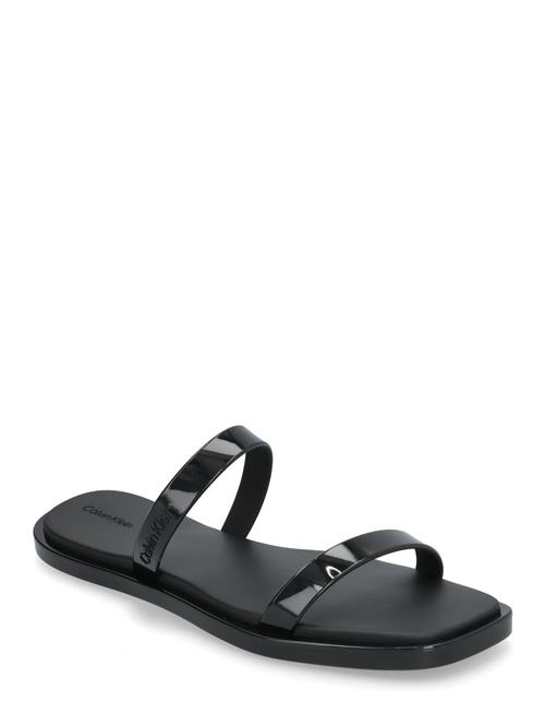 Double Bar Slide - Jelly Calvin Klein Black
